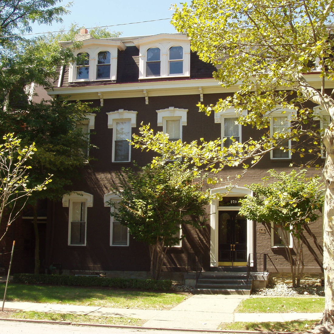 exterior of 270 Shady Avenue