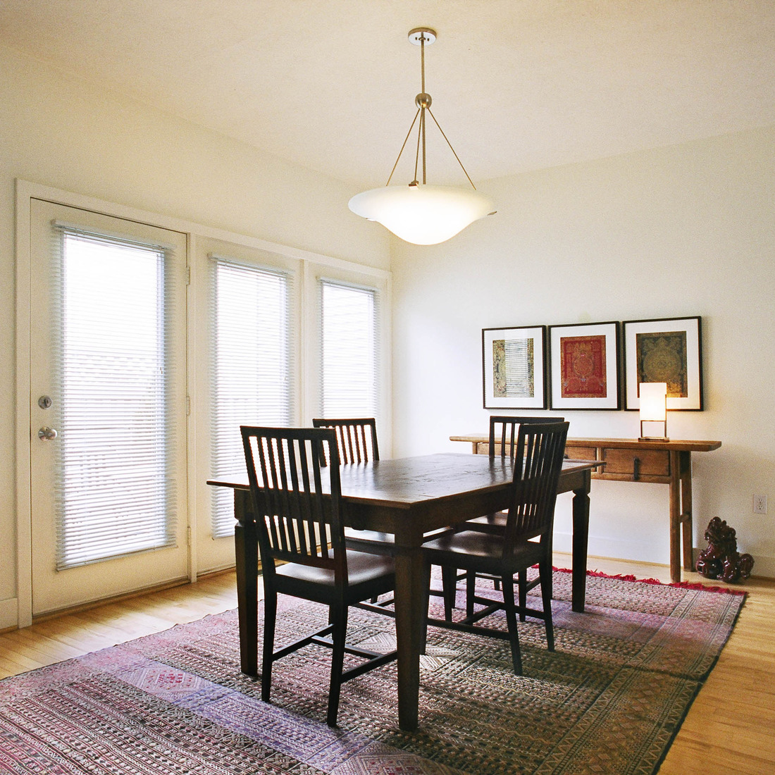 interior of Alder Townhouses 