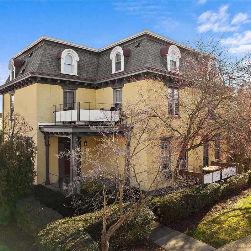 exterior of 343-345 Denniston Avenue