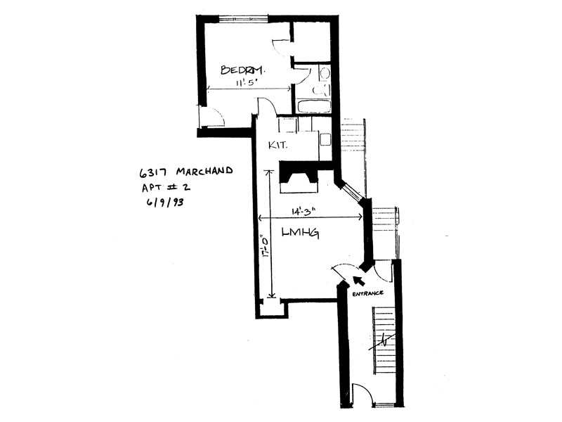 apartment floorplan