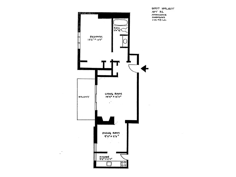 apartment floorplan