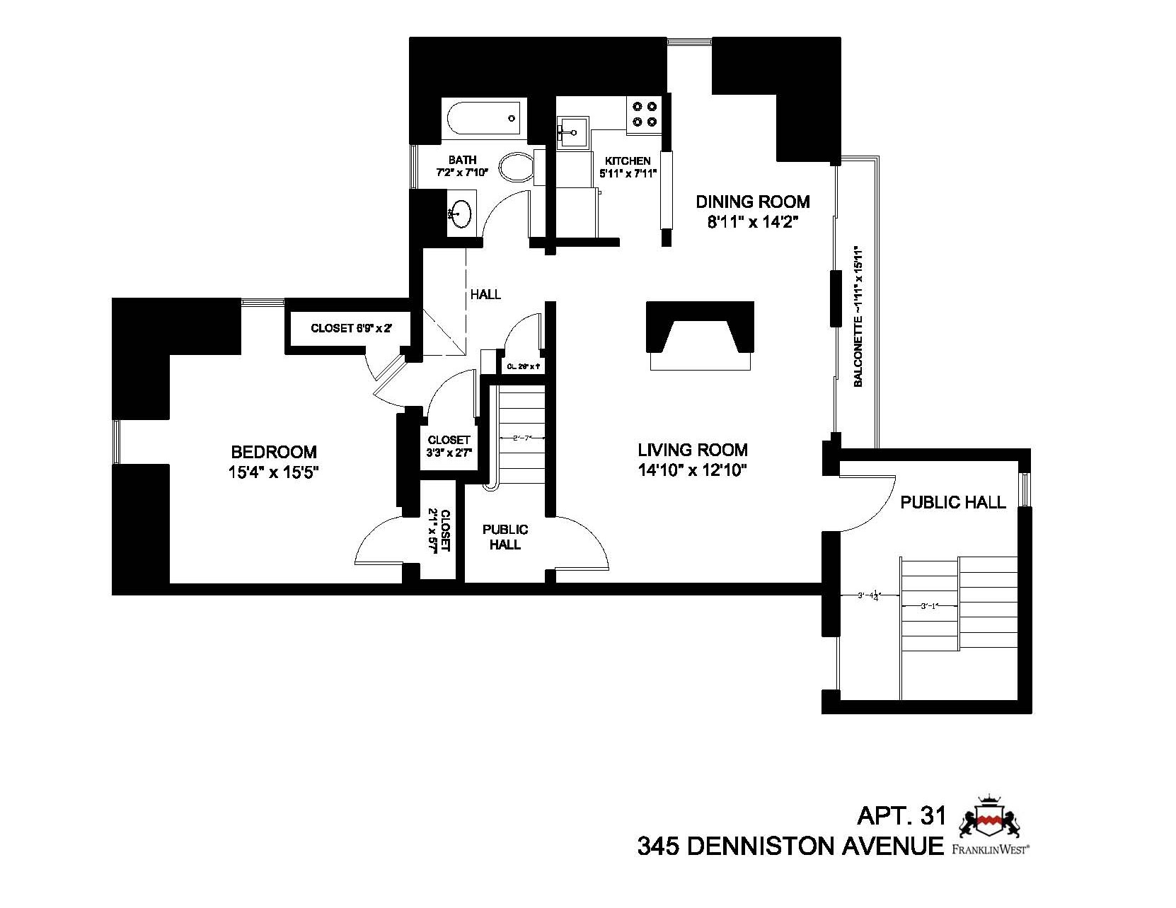 apartment floorplan